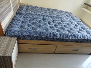 Bedroom in 2 BHK Apartment at Giridhar Oasis, Kharadi – for Rent