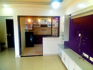 Living Room in 3 BHK Apartment at B.U.Bhandari Everglade, Kharadi – for Rent