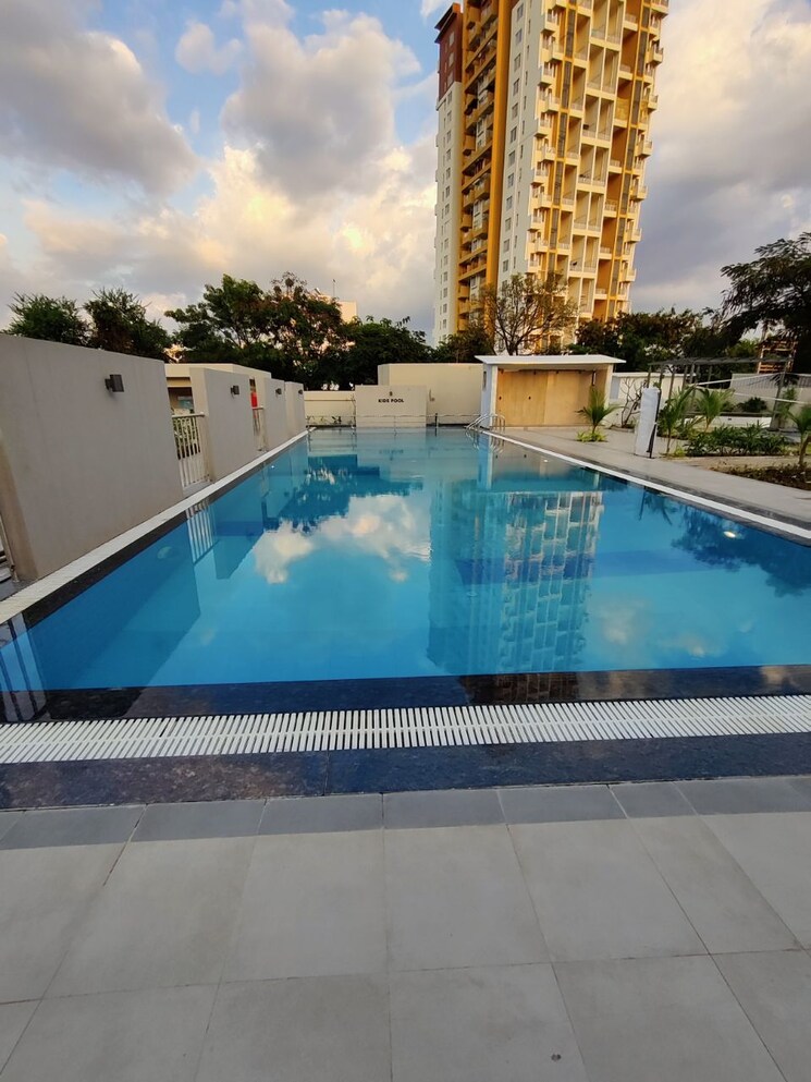 Swimming Pool, gera-adara 1 Bedroom 430 Sq.Ft. Apartment In Hinjewadi Pune 9418969