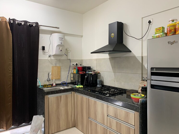 Kitchen, gera-adara 1 Bedroom 430 Sq.Ft. Apartment In Hinjewadi Pune 9418969