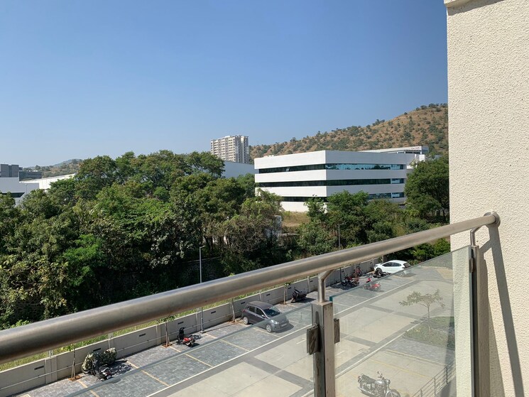 Balcony, gera-adara 1 Bedroom 430 Sq.Ft. Apartment In Hinjewadi Pune 9418969
