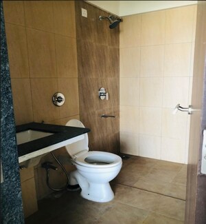 Bathroom in 1 BHK Apartment at Gera Adara, Hinjewadi – for Rent