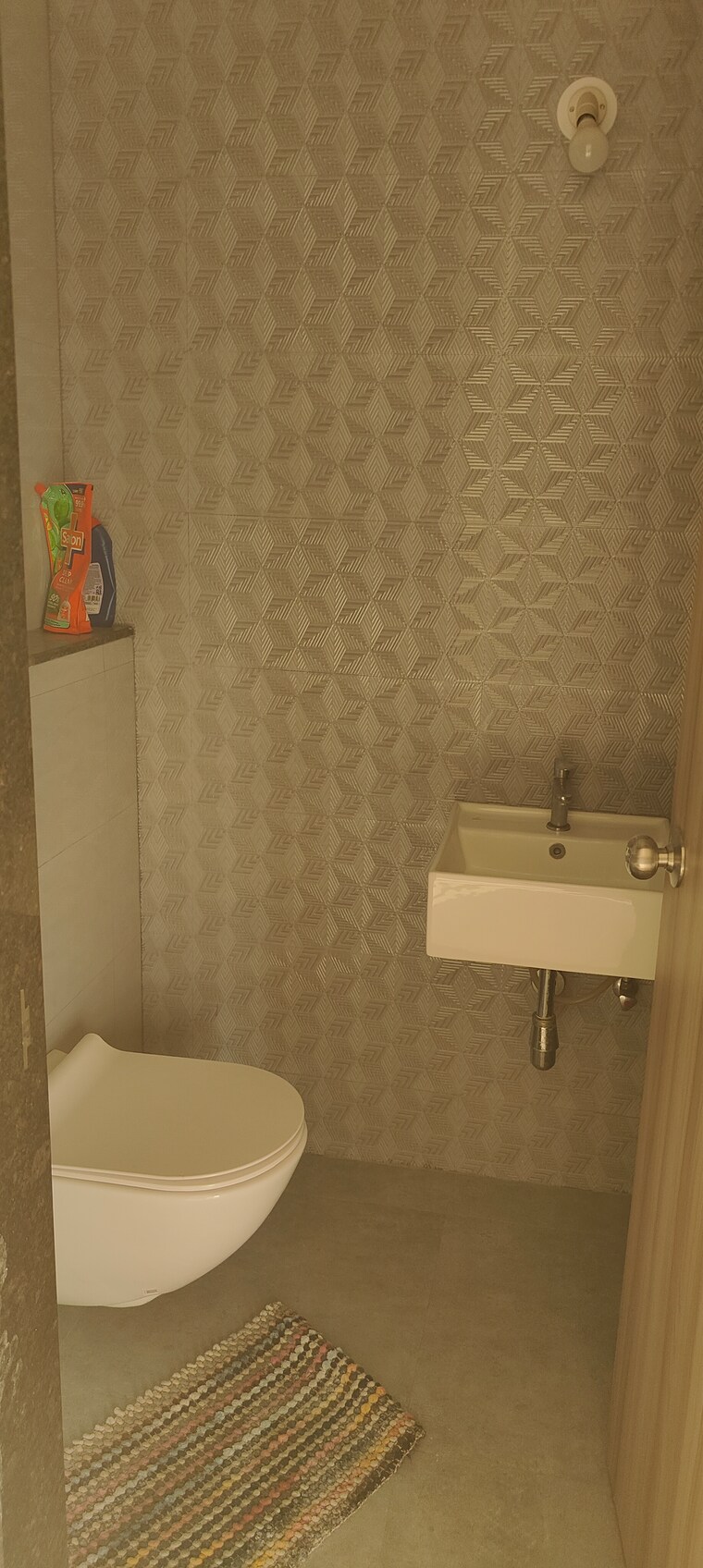 Bathroom, ashar-axis 2 Bedroom 900 Sq.Ft. Apartment In Majiwada Thane 9418975