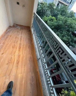 Balcony in 3 BHK Builder Floor at Chattarpur – for Rent