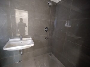Bathroom in 3 BHK Apartment at Rajapushpa Provincia, Narsingi – for Rent