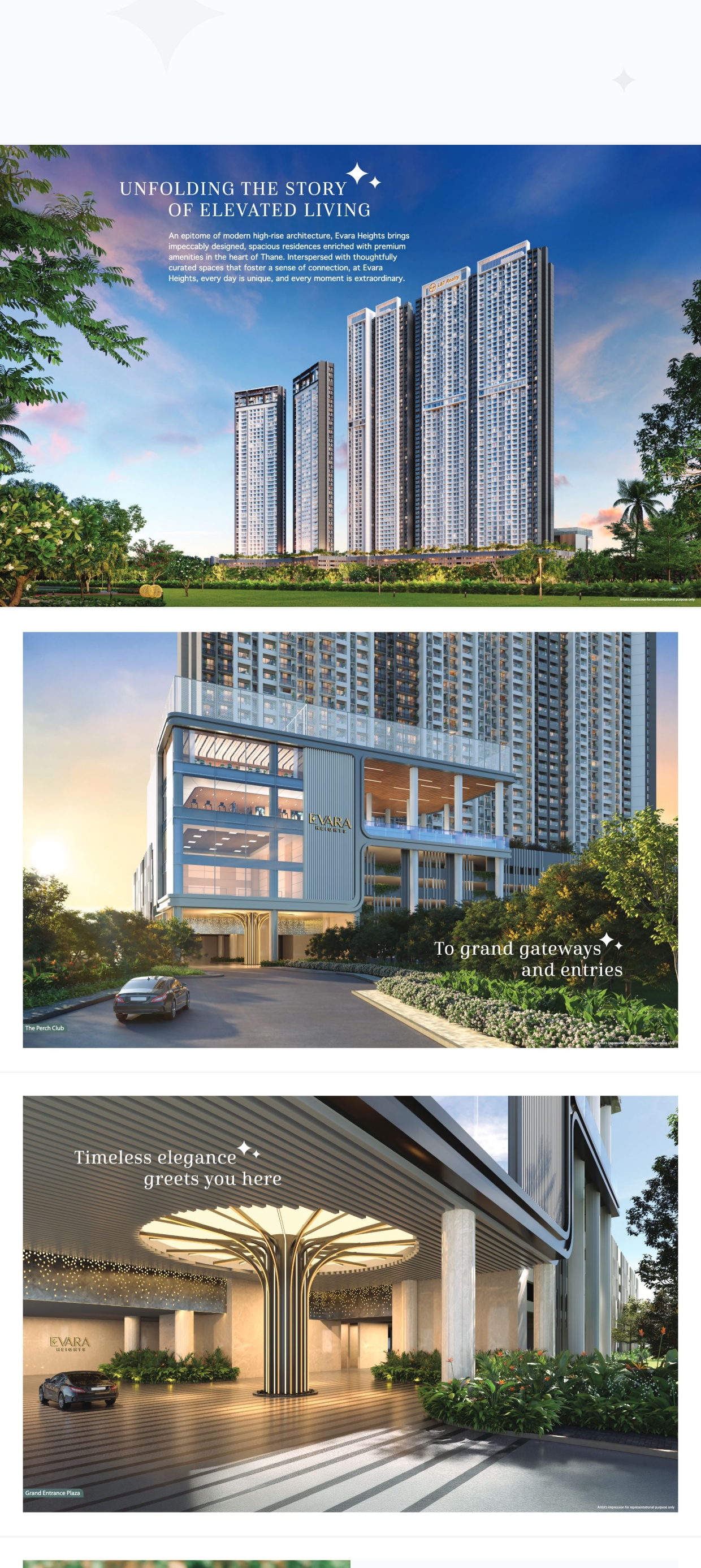 2 BHK Builder Floor For Sale in LnT Evara Heights