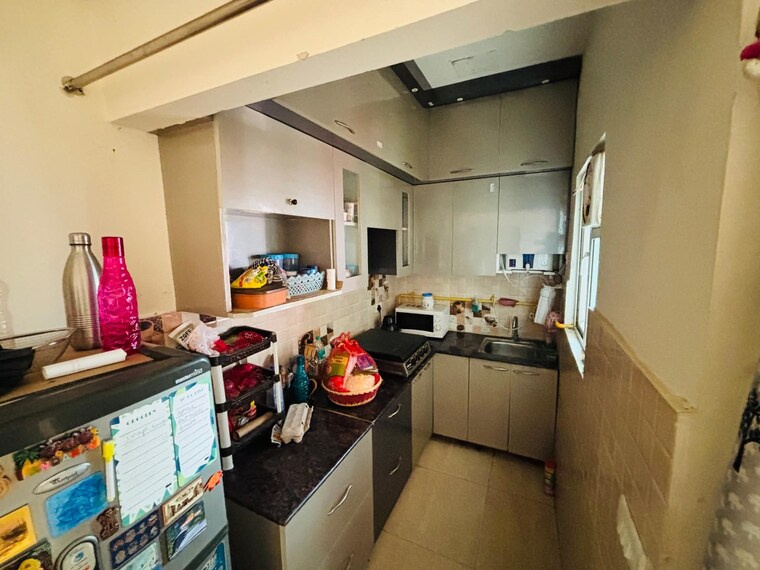 Kitchen, gaur-city-2-14th-avenue 1 Bedroom 530 Sq.Ft. Apartment In Sector 16c Greater Noida Greater Noida 9419081