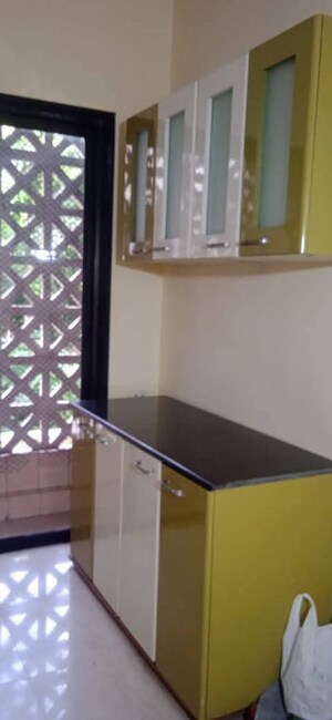 Kitchen in 3 BHK Apartment at Sangam CHS, Goregaon East – for Rent