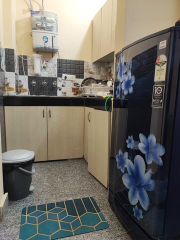 Kitchen in Studio Builder Floor at Sector 31 – for Rent