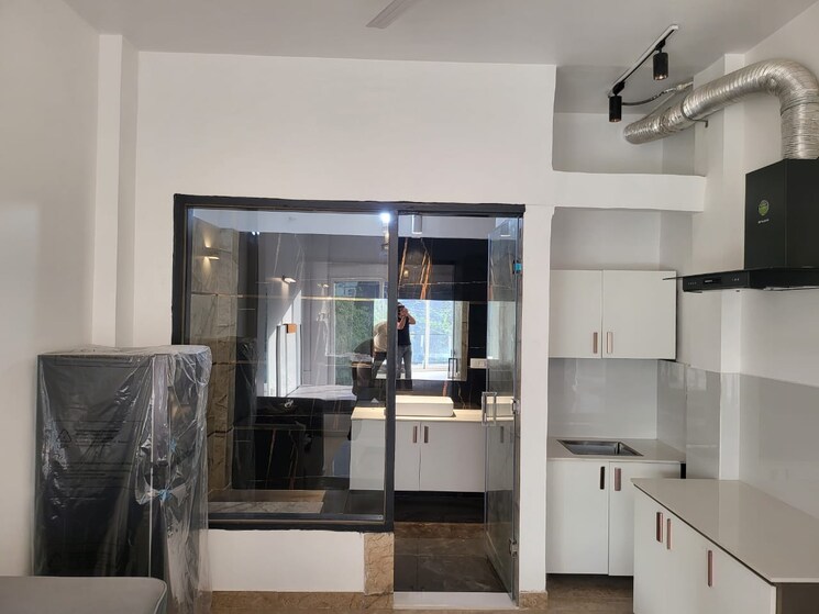 Kitchen, sector 31 Studio 650 Sq.Ft. Builder Floor In Sector 31 Gurgaon 9419176
