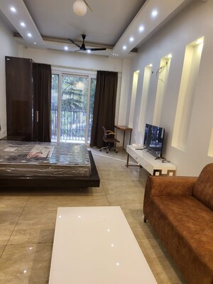 Living Room in Studio Builder Floor at Sector 31 – for Rent