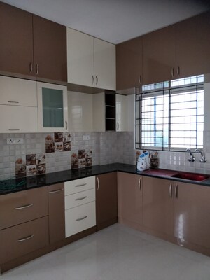 Kitchen in 2 BHK Apartment at Meenakshi North Avenue, Thanisandra Main Road – for Rent