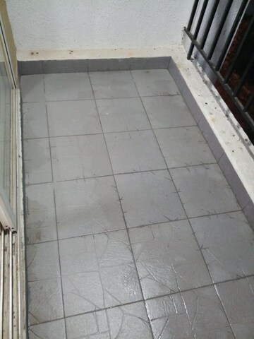 Balcony in 2 BHK Apartment at Meenakshi North Avenue, Thanisandra Main Road – for Rent