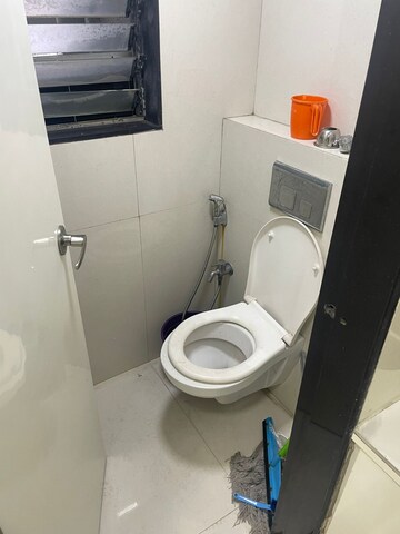 Bathroom in  Office Space at Real Tech Park, Vashi Sector 30a – for Rent