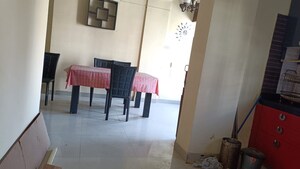 Living Room in 3 BHK Apartment at Kundan Plaza, Chinar Park – for Rent