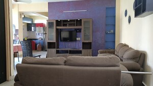 Kitchen in 3 BHK Apartment at Kundan Plaza, Chinar Park – for Rent