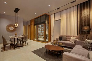 Living Room in 3 BHK Apartment at Kothrud – for Sale