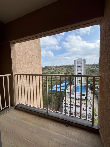 Balcony in 3 BHK Apartment at Godrej Green Vistas, Mahalunge – for Rent