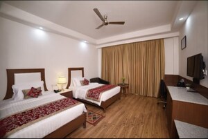 Bedroom in 3 BHK Builder Floor at Defence Colony – for Rent