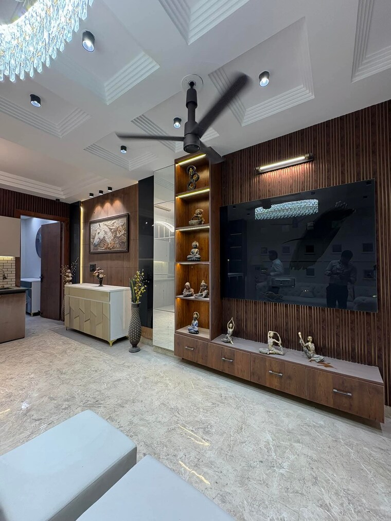 Living Room, sa-homes-i 4 Bedroom 1350 Sq.Ft. Builder Floor In Uttam Nagar Delhi 9419498