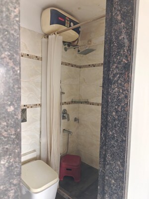 Attached Bathroom in 3 BHK Apartment at Jal Vayu Vihar Apartments, Powai – for Rent
