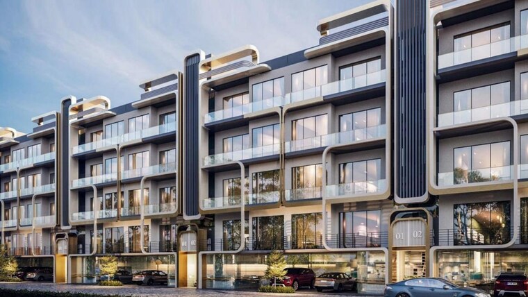 Exterior View, m3m-antalya-hills 2.5 Bedroom 1310 Sq.Ft. Builder Floor In Sector 79 Gurgaon 9419541