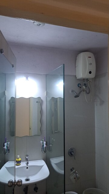 Bathroom in 2.5 BHK Apartment at Lodha Palava Exotica, Dombivli East – for Rent