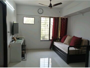 Living Room in 1 BHK Apartment at Lodha Quality Home Tower 5, Majiwada – for Rent