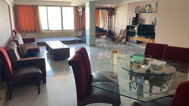Living Room, mittal-dariya-mahal 3 Bedroom 2000 Sq.Ft. Apartment In Malabar Hill Mumbai 9419631