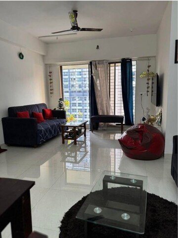 Living Room in 3 BHK Apartment at New India Grace Luxuria, Malad West – for Rent