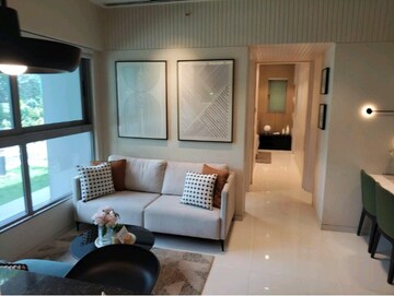Living Room in 2 BHK Apartment at Kalpataru Immensa, Kolshet Road – for Rent