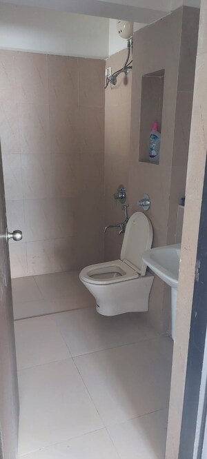 Bathroom in 2 BHK Apartment at Lodha Splendora, Ghodbunder Road – for Rent