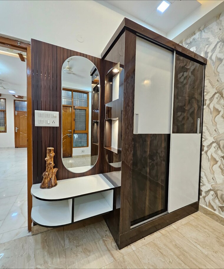 Living Room, maya-homes 3 Bedroom 1200 Sq.Ft. Builder Floor In Indrapuram Ghaziabad 9419753