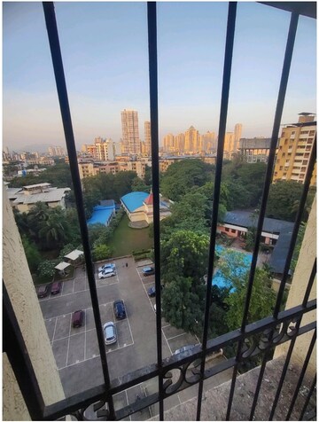 Balcony in 2 BHK Apartment at Vijay Galaxy, Waghbil – for Rent