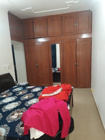 Bedroom in 2 BHK Builder Floor at Unitech Infospace, Sector 21 – for Rent
