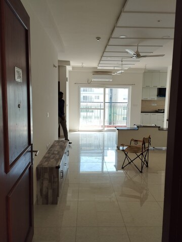 Living Room in 2.5 BHK Apartment at Prestige High Fields, Gachibowli – for Rent
