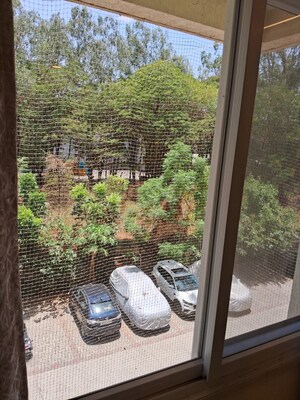 Balcony in 4 BHK Apartment at Amita CHS Chinchwad, Chinchwad – for Rent