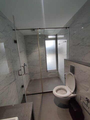 Bathroom in 4 BHK Apartment at Joy Legend, Khar West – for Rent