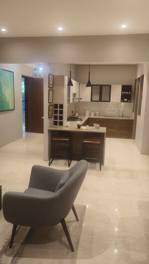 Living Room in 3 BHK Apartment at Kalpataru Parkcity Eternia, Kolshet Road – for Sale