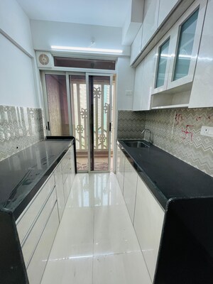 Kitchen in 2.5 BHK Apartment at Lodha Codename Premier, Dombivli East – for Rent