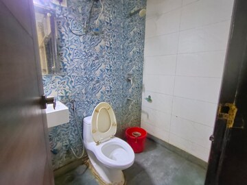 Bathroom in 1 RK Builder Floor at Sushant Lok I – for Rent