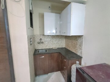 Kitchen in 1 RK Builder Floor at Sushant Lok I – for Rent