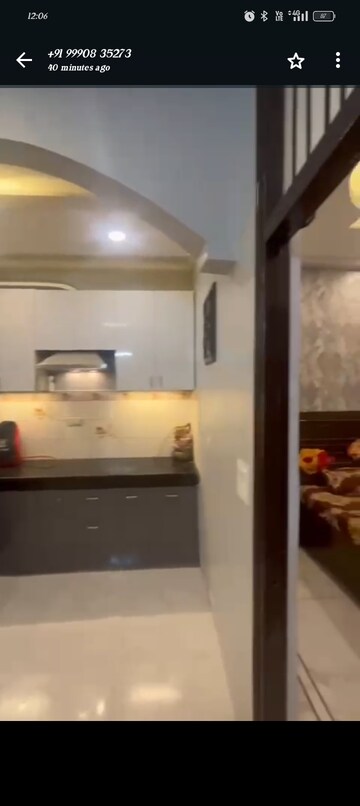 Kitchen in 2 BHK Builder Floor at Indrapuram – for Rent