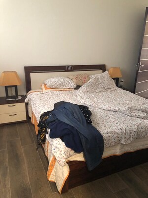 Bedroom in 3 BHK Builder Floor at Ansal API Esencia, Sector 67 – for Rent