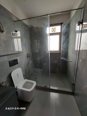 Bathroom in 3 BHK Apartment at Vasant Kunj – for Rent