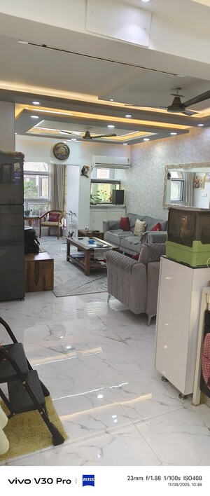 Living Room in 2 BHK Apartment at Mahesh Apartments, Vasundhara Enclave – for Sale