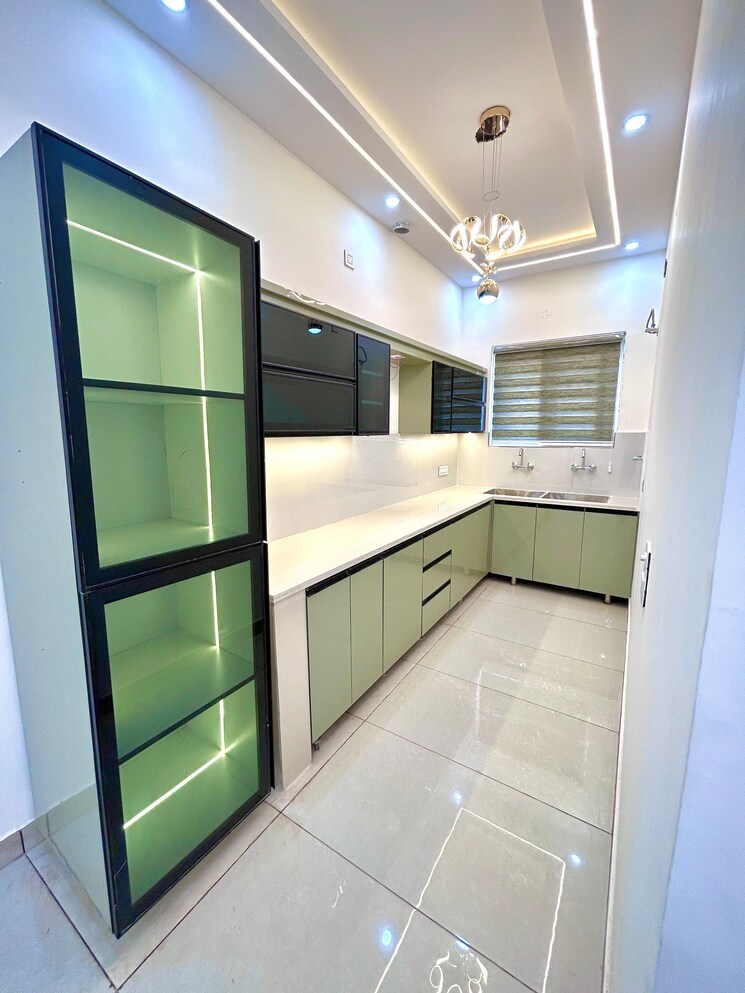 Kitchen, kharar mohali road 2 Bedroom 1010 Sq.Ft. Builder Floor In Kharar Mohali Road Kharar 9420019