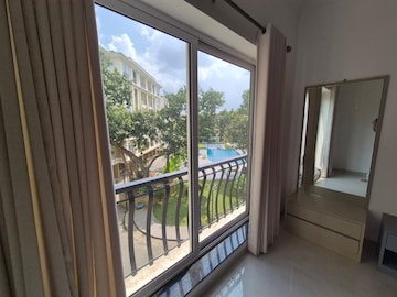 Balcony in 3 BHK Apartment at Mapusa – for Rent