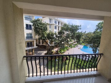 Balcony in 3 BHK Apartment at Mapusa – for Rent