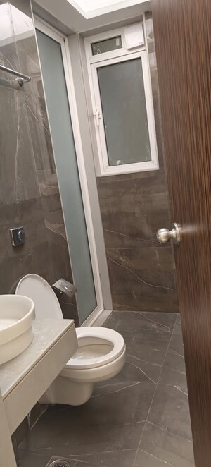 Bathroom in 2 BHK Apartment at Aurum Q Residences, Ghansoli – for Rent